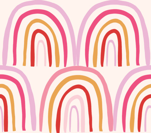 Indy Bloom Designs - Rainbows In Berry Cream