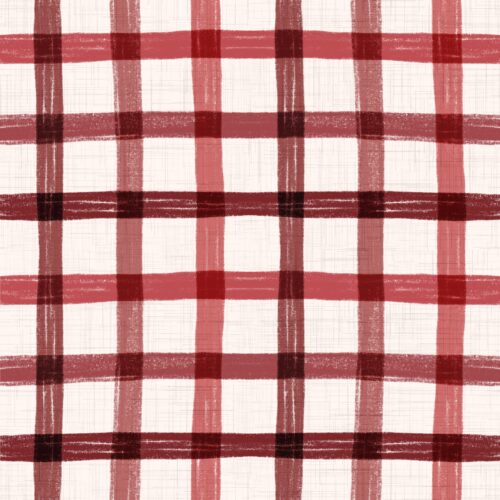 Lindsay Anne - Red Apple Plaid