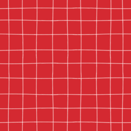 Seamless Gal - Red Grid