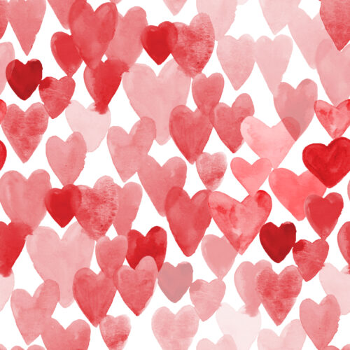 Hip Kid Design - Red Hearts Waterfall