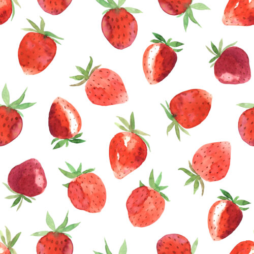 Hip Kid Design - Red Strawberries