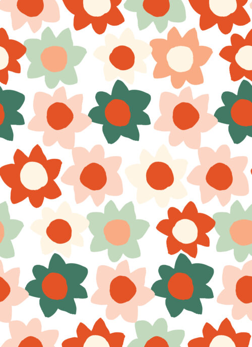Indy Bloom Designs - Retro Christmas Daisy 5