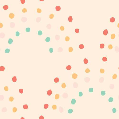 Indy Bloom Designs - Retro Rainbow Dots 5x5