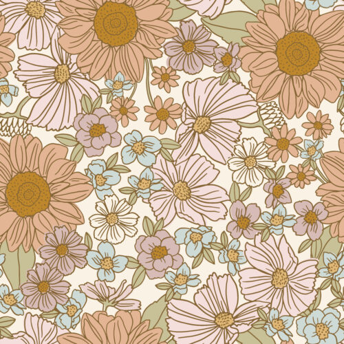 Indy Bloom Designs - Retro Sunflower Garden