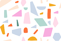 Indy Bloom Designs - Retro Tiles In Laguna Summer .7x.4