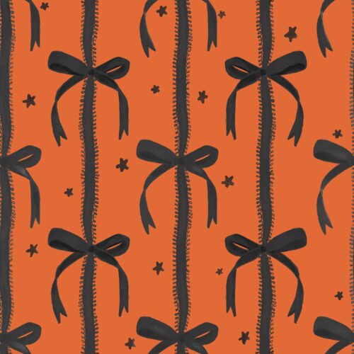 Lindsay Anne - Ribbon Bows Jack O Lantern