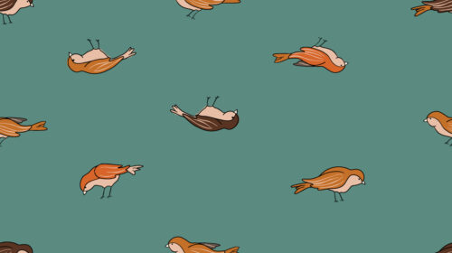 Juniper Row - Robin In Teal