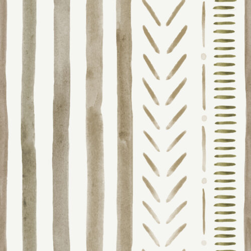 Hip Kid Design - Rustic Mud Cloth Stripes