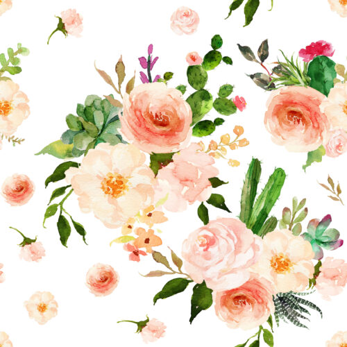 Hip Kid Design - Rustic Succulent Florals