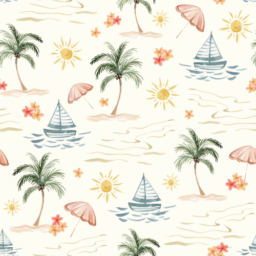 Sara Swanson - Summer Palms Medium Natural