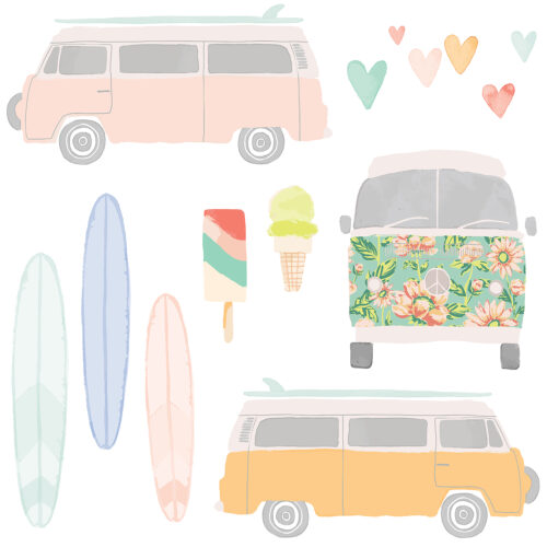 Indy Bloom Designs - Summer Vibes 5x5