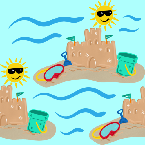 Fun in the Sun - Sandcastle