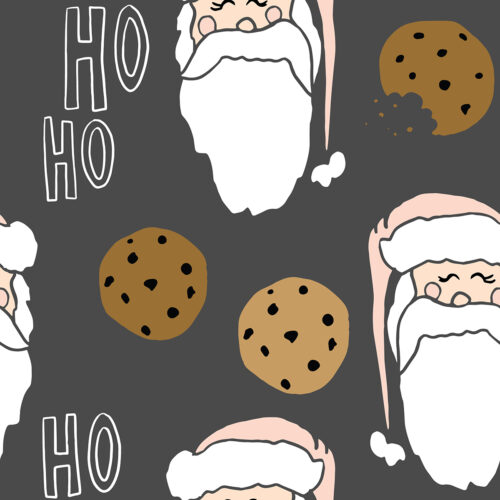 Indy Bloom Designs - Santas Cookies Blush 4x4