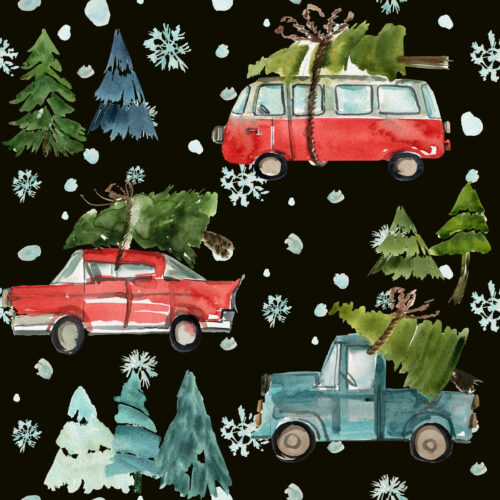 Hip Kid Design - Santa's Other Ride on Black