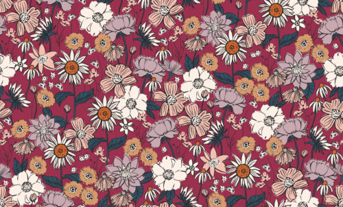 Indy Bloom Designs - Scarlet Autumn In Ruby