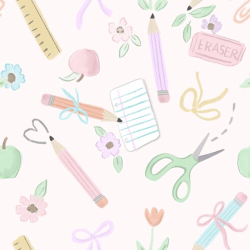 Lindsay Anne - School Pastel Pink