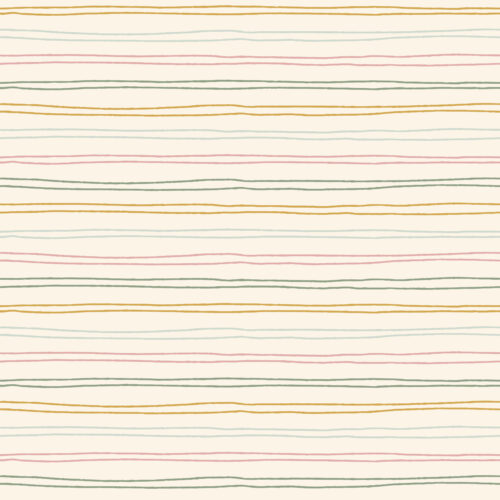 Scribble stripe cream