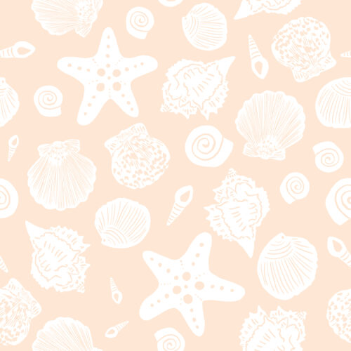Indy Bloom Designs - Sea Shells In Sandy 5x5
