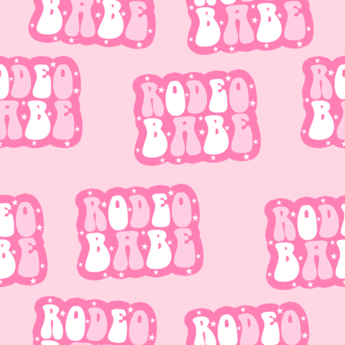 Seamlessrodeobabepink