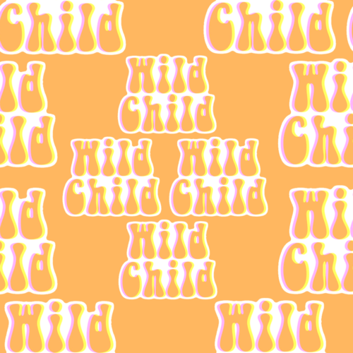 Seamlesswildchildorange