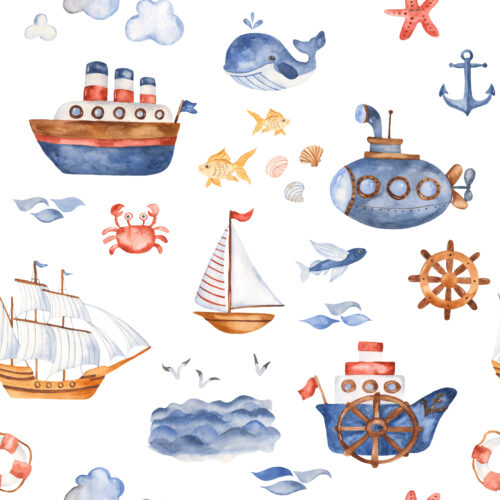 Hip Kid Design - Ships Ahoy