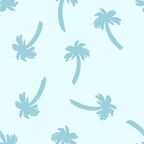 Lindsay Anne - Shoreline Palms Lt Blue Blue