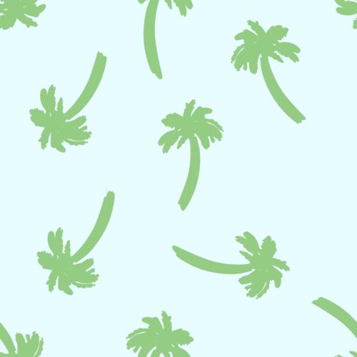 Lindsay Anne - Shoreline Palms Lt Blue Green