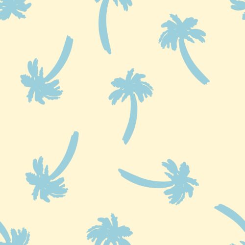 Lindsay Anne - Shoreline Palms Lt Yellow Lt Blue