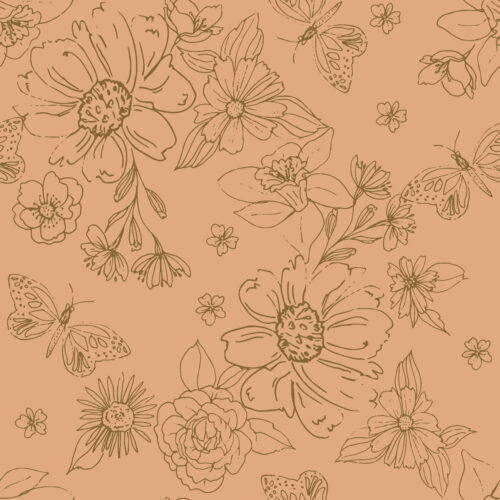 Indy Bloom Designs - Sketched In Rose 01