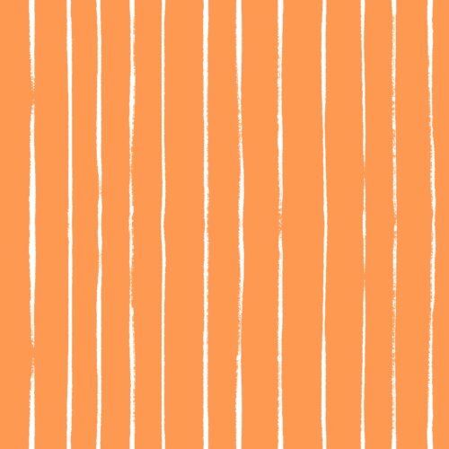 Lindsay Anne - Skinny Line Stripe Orange