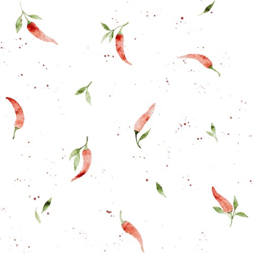 Vanya Minimalist Designs - Small Red Chillies 02