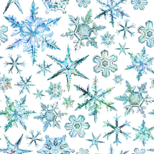 Hip Kid Design - Snowflakes Ice Crystals