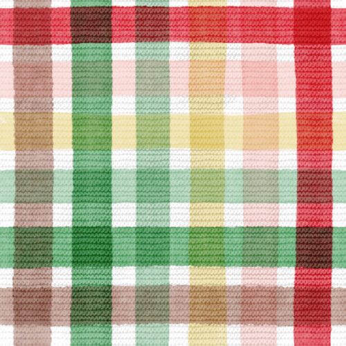 Lindsay Anne - Snuggle Stitch Plaid   Jolly Holiday