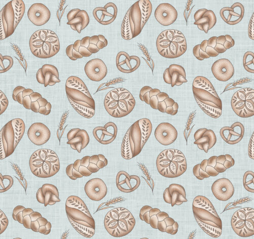 Krystal Winn - So Sweet Bread Light Blue