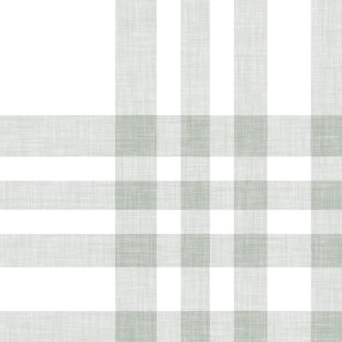 Hip Kid Design - Soft Sage Linen Plaid