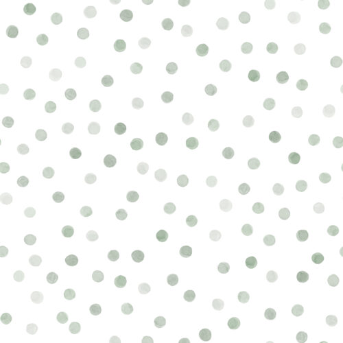 Hip Kid Design - Soft Sage Watercolor Dots