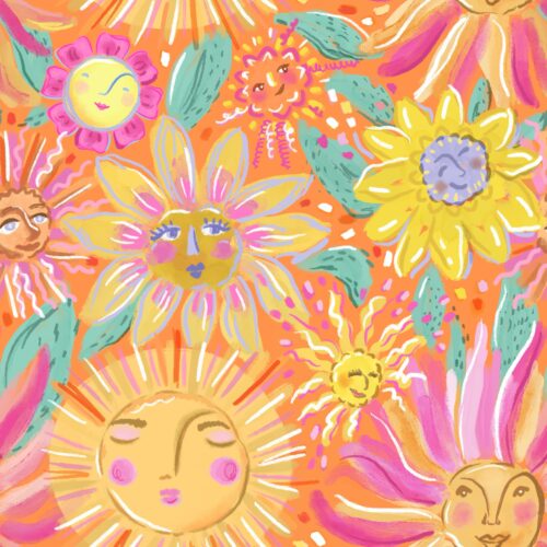 Lindsay Anne - Soleil Blooms Sunset Orange