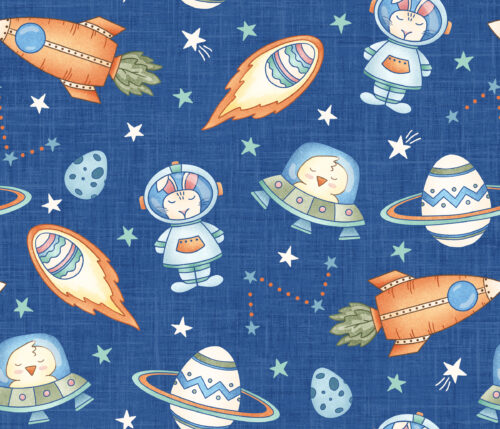 Krystal Winn - Space Bunny Boy Navy