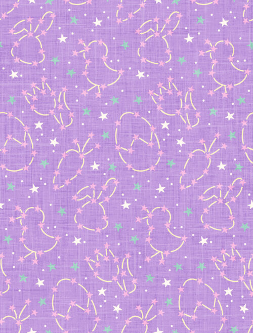 Krystal Winn - Space Bunny Constellation Girls Purple