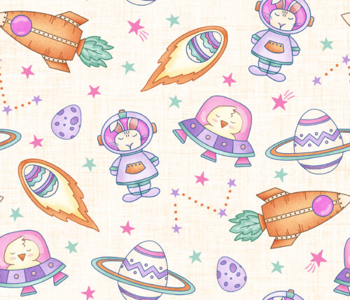 Krystal Winn - Space Bunny Girl White