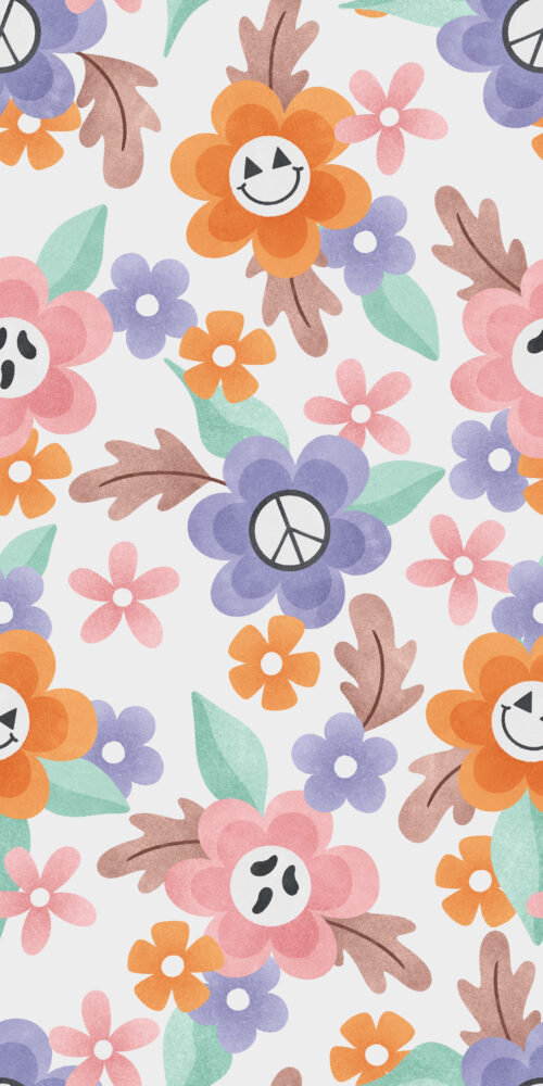 Krystal Winn - Spooky Cute Halloween Floral White