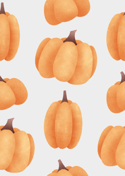 Krystal Winn - Spooky Cute Pumpkins White