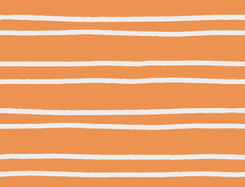 Krystal Winn - Spooky Cute Stripe Orange