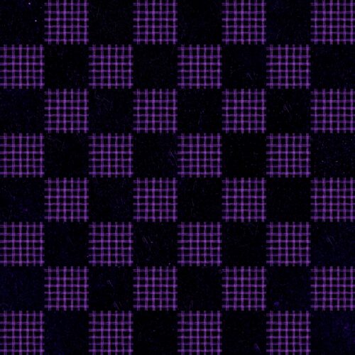 Lindsay Anne - Spooky Lane Checks   Violet Glow