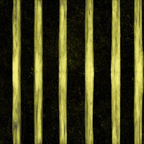 Lindsay Anne - Spooky Lane Stripe   Yellow Glow