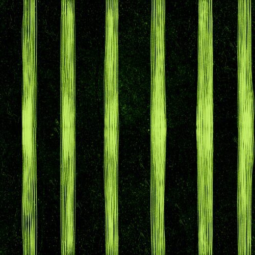 Lindsay Anne - Spooky Lane Stripes   Green Glow