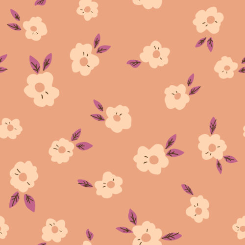 Juniper Row - Spring Flower In Orange