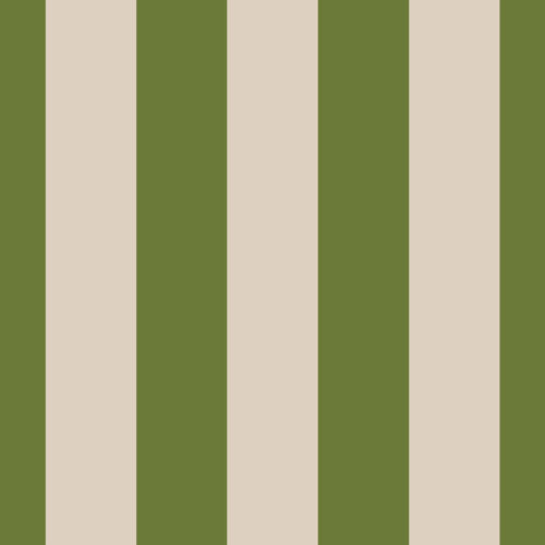 Juniper Row - Spring Stripe In Fern Green