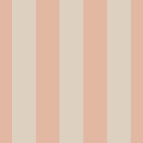 Juniper Row - Spring Stripe In Peachy Pink