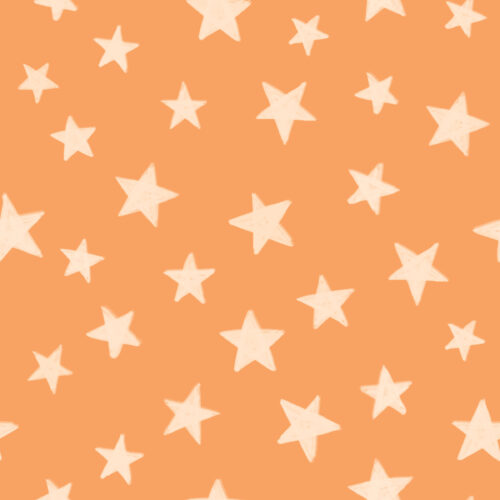 Seamless Gal - Stars In Apricot